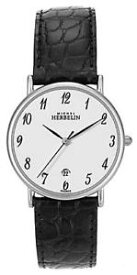 【送料無料】腕時計　ウォッチ　ミッシェルクラシックアラームアナログmichel herbelin classic reloj hombre 12443s28 analogico cuero negro