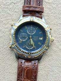 【送料無料】腕時計　ウォッチ　クロノグラフヴィンテージアラームメートルnos nuevo pulsar chronograph vintage watch reloj 40 mm 100 mt