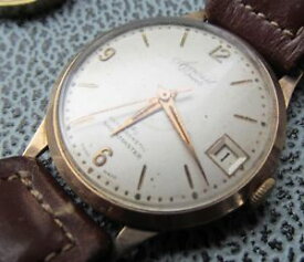 【送料無料】腕時計　ウォッチ　ゴールドマンビンテージジュエルreloj pulsera vintage accurist 21 joya para hombre de oro de 9ct