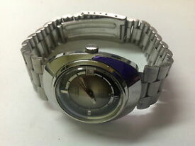 【送料無料】腕時計　ウォッチ　ビンテージアラームウォッチステンレススチールused vintage watch reloj aureole automatic 25 rubis incabloc stainless steel