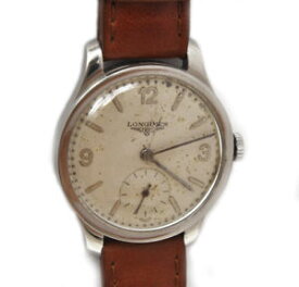 【送料無料】腕時計　ウォッチ　ビンテージスチールマンタイムウェルlongines vintage 193940 rare steel mans 33mm watch excellent keeps time wel