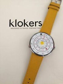 【送料無料】腕時計　ウォッチ　ブレスレットmontre klokers klok 01 bracelet cuir jaune