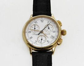 【送料無料】腕時計　ウォッチ　ゴールドクロノグラフ＋＋＋＋longines gold charleston chronograph l76252131 excellent