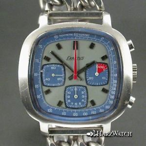 【送料無料】腕時計 ウォッチ クロノグラフメンズスポーツexactus 12 horas chronograph valjoux 7736 41 mm mens sport watch 1969