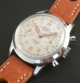 【送料無料】腕時計　ウォッチ　ヴィンテージクロノグラフウォッチ rare montre chronographe zelus vintage chronograph landeron 11 watch