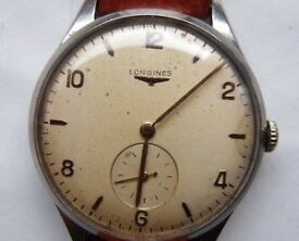 【送料無料】腕時計　ウォッチ　ミリヴィンテージアラームreloj longines, calatrava oversized 38mm reloj de pulsera, de 1950, vintage reloj hombre
