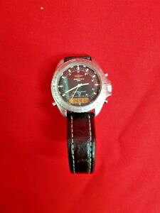 �y���������z�r���v�@�E�H�b�`�@�u���C�g�����O�N�H�[�c�����[�����l�b�gbreitling navitimer quartz 3100 fonctionne vitre et lunette en letat ref31804