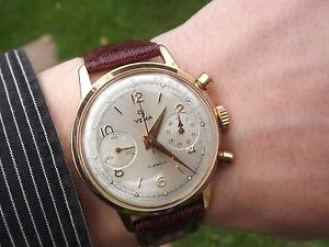 yzrv@EHb`@re[WRzC[NmOtvintage yema valjoux 92 c1950s con crongrafo rueda de pilares