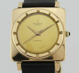 【送料無料】腕時計　ウォッチ　ビンテージユニバーサルジュネーブkゴールドuniversal geneve vintage automatic 18k gold 1351021