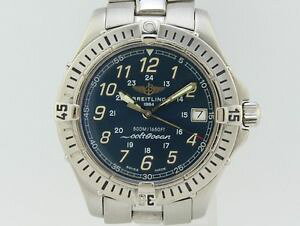 �y���������z�r���v�@�E�H�b�`�@�u���C�g�����O�R���g�I�[�V�����N�H�[�cbreitling colt ocean quartz steel a54350