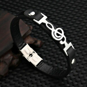 yzuXbg@ANZT?@smde34145 musikalische noten bracletedelstahlsm de34145 musikalische noten braclet manner edelstahl trendy