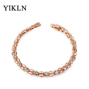 �y���������z�u���X���b�g�@�A�N�Z�T��?�@�f���[�Y�S�[���has de36180 rose gold farbe inlay zirkonia weizen geformte zink legierung ketten