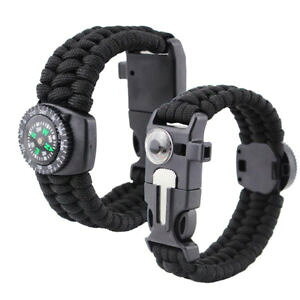 �y���������z�u���X���b�g�@�A�N�Z�T��?�@�fas de35610 geflochtene manner multifuctional thermometer paracord zink legierun