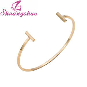 �y���������z�u���X���b�g�@�A�N�Z�T��?�@�u���X���b�g�_�u���I�[�v���o�[�V���v��sm fr80216 bracelets double open bar bijoux pour femmes tendance simple