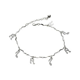 【送料無料】ブレスレット　アクセサリ—　ブレスレット10xwomen’s musical note silver alloy cute bracelet b8z6