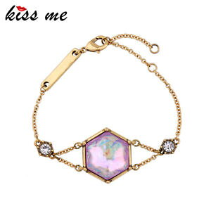 �y���������z�u���X���b�g�@�A�N�Z�T��?�@smfr79352 kiss me charme�u���X���b�g���j�[�Nsm fr79352 kiss me charme simple bracelet unique antique femmes trendy