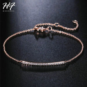 yzuXbg@ANZT?@asfr37639couleurWRocuivrechaine de lias fr37639 couleur concise zircons or rose femmes cuivre bracelets chaine de li