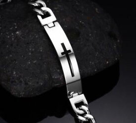 【送料無料】ブレスレット　アクセサリ—　ステンレスブレスレット fashion stainless steel plated metal bracelet jewelry for men