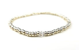 【送料無料】ブレスレット　アクセサリ—　ビーズブレスレットブレスレットガラスアイディアbeaded bracelet bracelet glass beads silver filigree handmade gift ideas