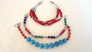 �y���������z�u���X���b�g�@�A�N�Z�T��?�@�u���X���b�g3 beautiful bracelets made of metal and real stones