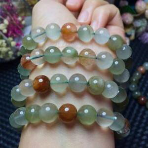 yzuXbg@ANZT?@`Ehr[Yt@bVXgb`uXbg810mm natural colorful rutilated quartz round beads fashion stretch bracelet