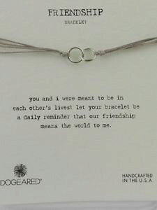 �y���������z�u���X���b�g�@�A�N�Z�T��?�@�_�u�������N�����O�V���N�u���X���b�gdogeared friendship double linked rings silk bracelet