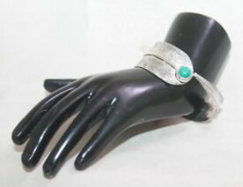 【送料無料】ブレスレット　アクセサリ—　シルバーポンドカフブレスレットsilver 925 women hand crafted sterling genuine torquoise cuff bracelet kada