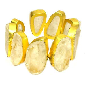 yzuXbg@ANZT?@[YR[cJtX24ctWG[rose quartz rough cuff 24ct overlay handmade jewelry