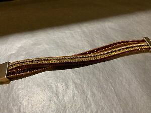 yzuXbg@ANZT?@r[YuXbg listinggorgeous beaded statement bracelet nwt, free shipping, love