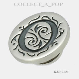 【送料無料】ブレスレット　アクセサリ—　スターリングシルバーauthentic kameleon sterling silver letter o jewelpop kjp015si