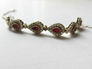 yzuXbg@ANZT?@gRr[X^[OVo[nhChX^ejXhbvuXbgturkish ruby 925k sterling silver handmade drop hurrem sultan tennis bracelet