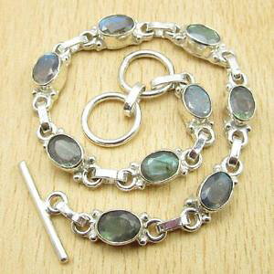 �y���������z�u���X���b�g�@�A�N�Z�T��?�@�u���X���b�g�I�����C���X�g�A listing925 silver plated labradorite cute bracelet 7 78 dad gift online store