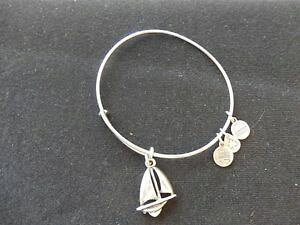 �y���������z�u���X���b�g�@�A�N�Z�T��?�@�A���b�N�X�A�jfree shippingalex and ani sailboat expandable charm bracelet silver tone, free shipping