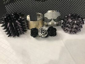 【送料無料】ブレスレット　アクセサリ—　ブレスレット*lot* 5 bracelets