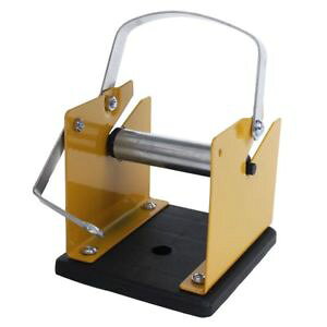 �y���������z�u���X���b�g�@�A�N�Z�T��?�@�T�|�[�g�m���[��5xsupport de fil de soudure en metal noir et jaune l3t6