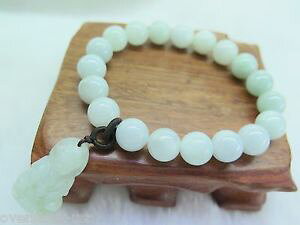yzuXbg@ANZT?@qXCANAJr[YuXbgnatural grade a jade jadeite 10mm aqua beads bracelet with kwanyin charm