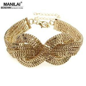 �y���������z�u���X���b�g�@�A�N�Z�T��?�@�t�@�b�V�������b�v�u���X���b�g�p���N�f�U�C���`�F�[���J�t�u���X���b�g�t�@�b�V�����W���G���[fashion wrap bracelets punk design chunky chain cuff bracelets 