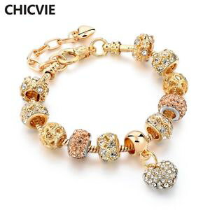 �y���������z�u���X���b�g�@�A�N�Z�T��?�@�N���X�^�����A�����[�has fr33855 cadeaux de couleur dor coeur en cristal pour les femmes a la mode a