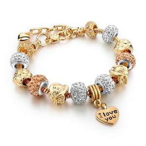 �y���������z�u���X���b�g�@�A�N�Z�T��?�@�u���X���b�g�A���[����as fr34630 bracelet amour pour les femmes dor owl breloque en alliage de zinc