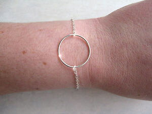 �y���������z�u���X���b�g�@�A�N�Z�T��?�@925ring circle braceletsilver 925