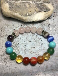 yzuXbg@ANZT?@nhChq[O`NAWXg^[RCYgRmEVguXbgAJhandmade healing chakra amethyst turquoise agate citrine stone 