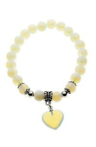 �y���������z�u���X���b�g�@�A�N�Z�T��?�@�u���X���b�gbracelet stone heart opalite