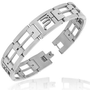 �y���������z�u���X���b�g�@�A�N�Z�T��?�@�v���J�f�i�facero inoxidable tono plata cadena de eslabones signo zodaco scorpio
