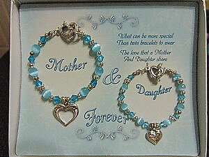 yzuXbg@ANZT?@h[^[uXbgcCuXbg{bNXmother amp; daughter bracelets, twin bracelets 6 in amp; 8 in in box free shipping