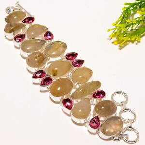 yzuXbg@ANZT?@Tt@CAWG[uXbg78sb1302blue sapphire, pearl gemstone handmade fashion jewelry bracelet 78 sb1302