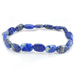 �y���������z�u���X���b�g�@�A�N�Z�T��?�@���s�X���Y���u���X���b�glapis lazuli crystal natural gemstone oval bracelet