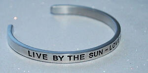 �y���������z�u���X���b�g�@�A�N�Z�T��?�@���[���n���h���C�h�u���X���b�glive by the sun ~ love by the moon handmade amp; polished bracelet