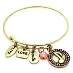 �y���������z�u���X���b�g�@�A�N�Z�T��?�@�u���X���b�g�S�[���hsymbology bracelet, musical note, gold