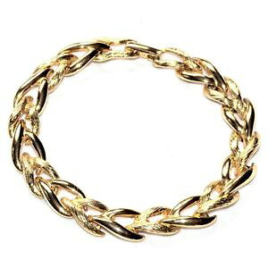 �y���������z�u���X���b�g�@�A�N�Z�T��?�@19listinggold���b�V��5cm listinggold coloured bracelet mesh chevron carved alternating 19,5cm bijou