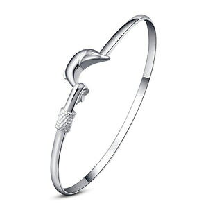 yzuXbg@ANZT?@ftB[mKAWFgKh[i178cm delfino regalo braccialetto argento amp; sacchetto regalo,ragazza donna